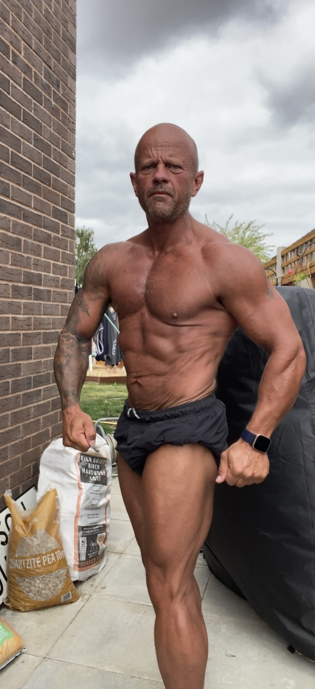 Scott side profile after at 77kg